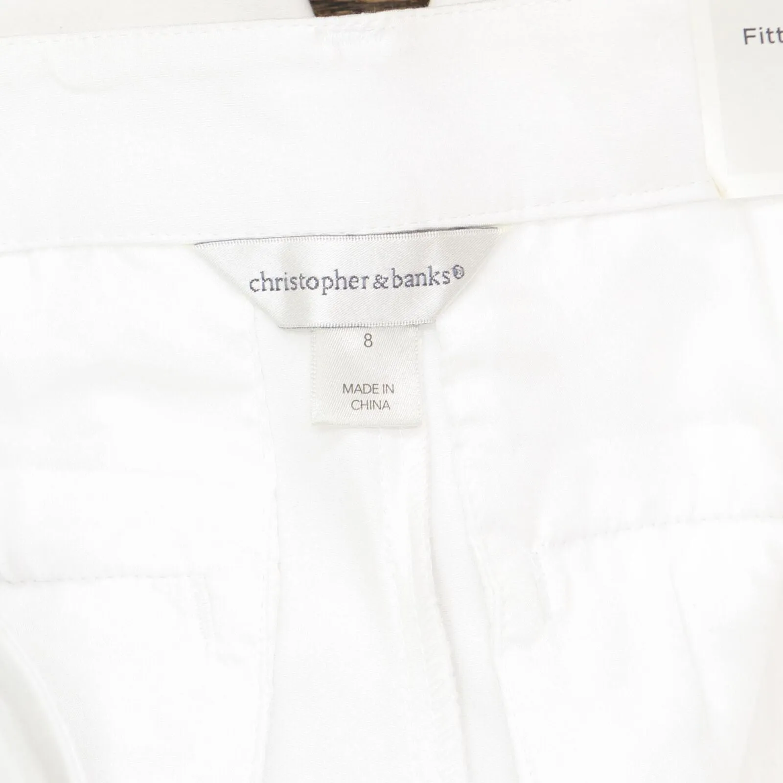 Christopher & Banks Womens Shaped Fit Mid-Rise Stretch Dress Pants JOS-4929