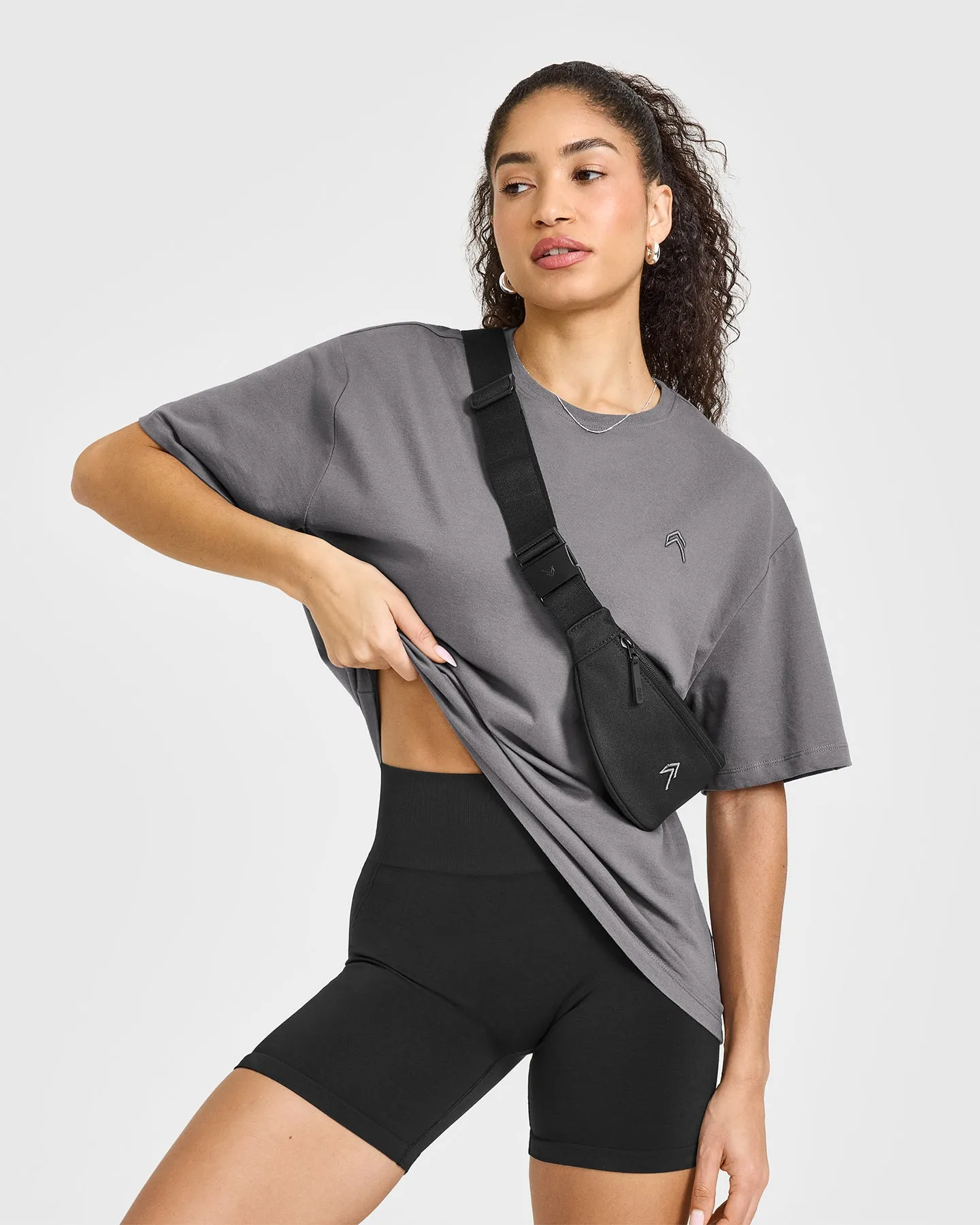 Classic Oversized Lightweight T-Shirt | Ash Grey