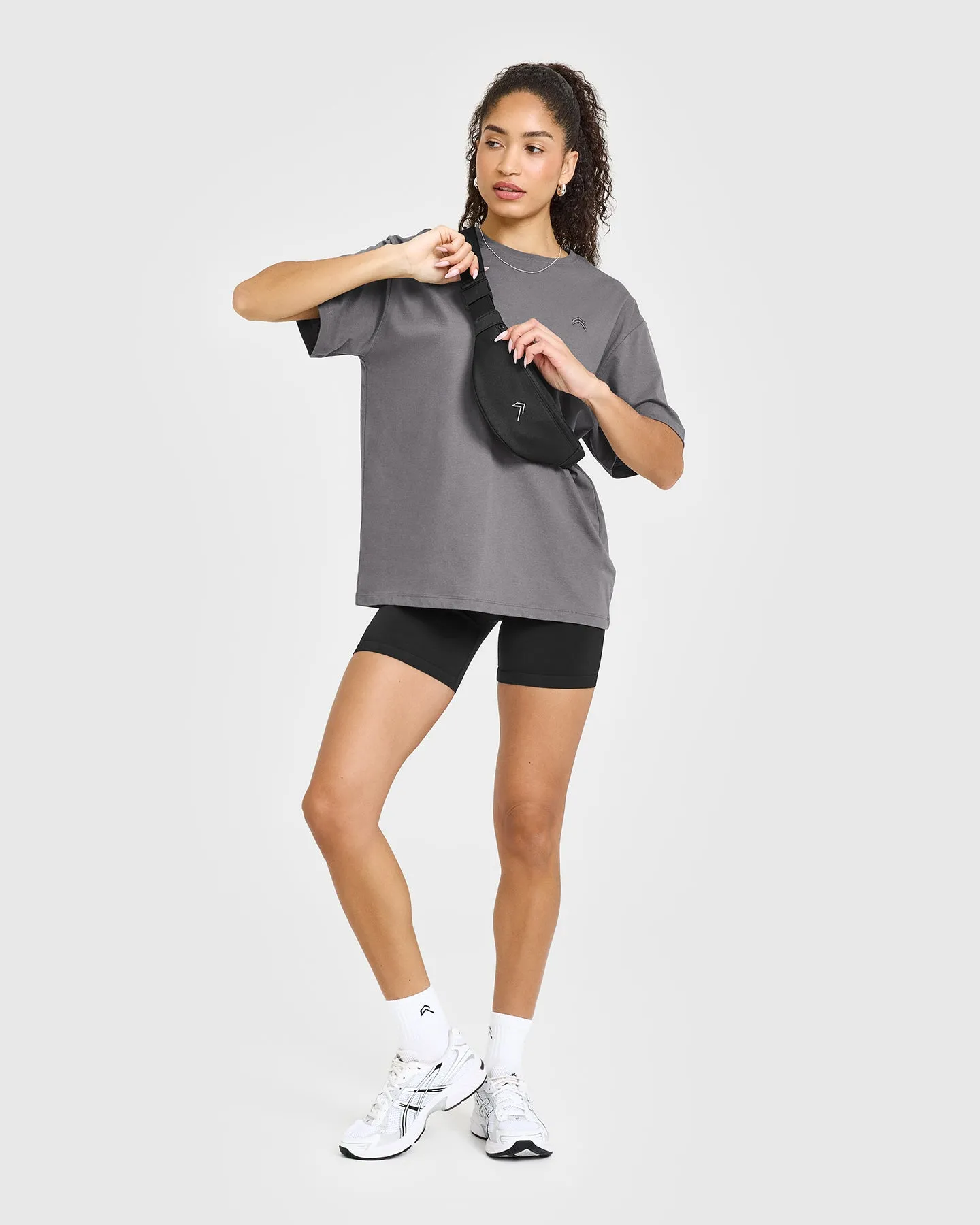 Classic Oversized Lightweight T-Shirt | Ash Grey