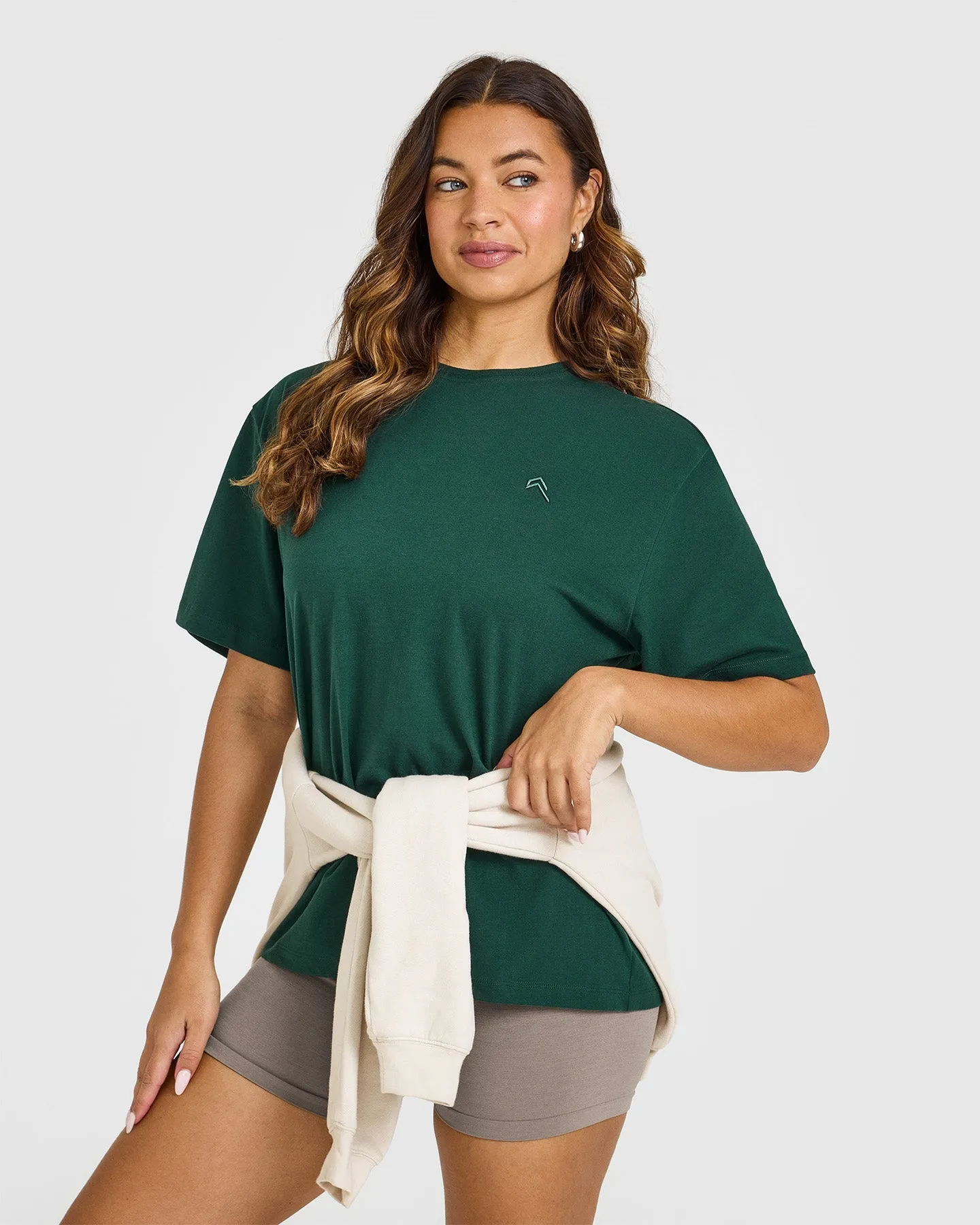Classic Oversized Lightweight T-Shirt | Racing Green