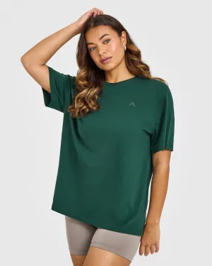 Classic Oversized Lightweight T-Shirt | Racing Green