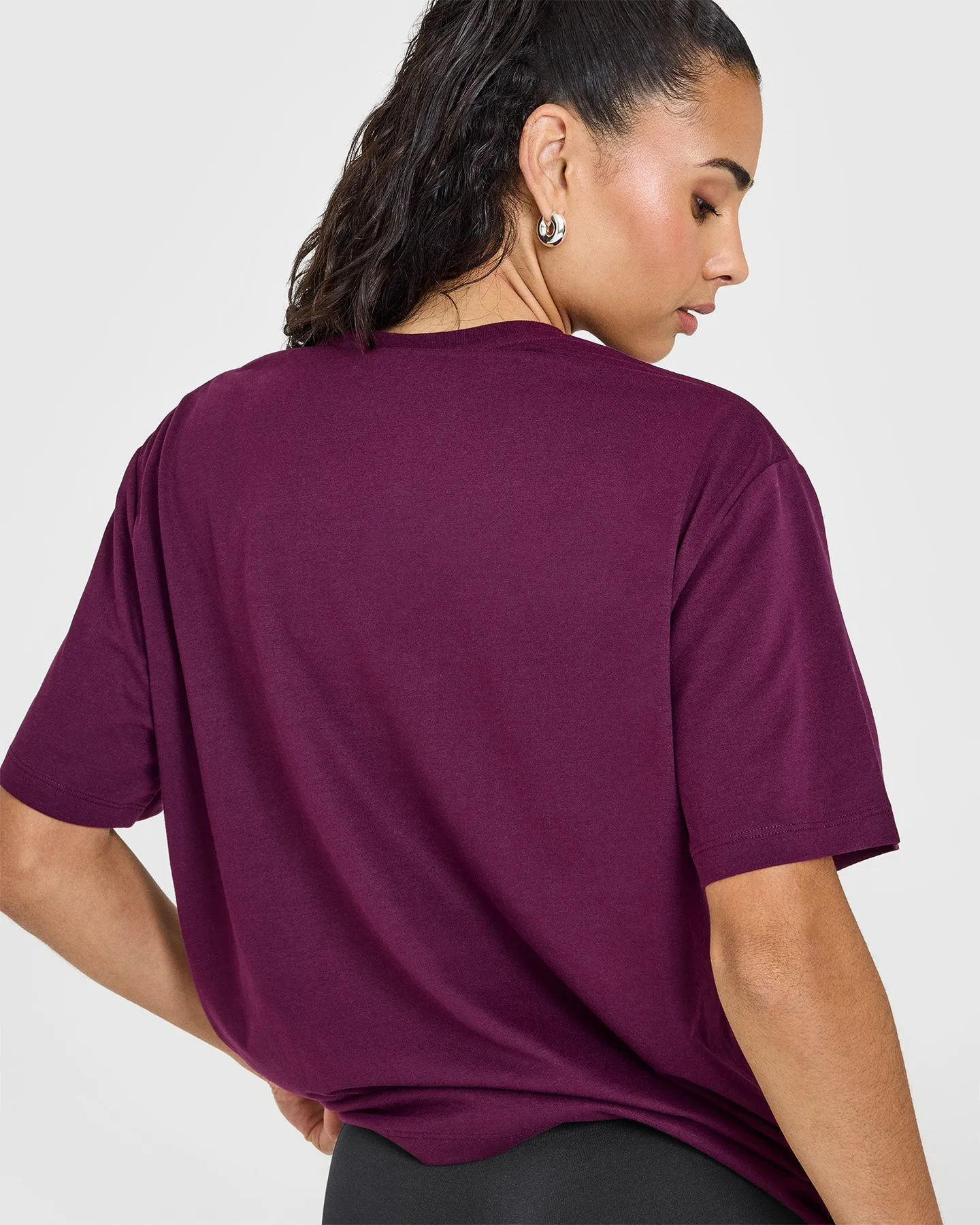 Classic Oversized Lightweight T-Shirt | Ripe Fig