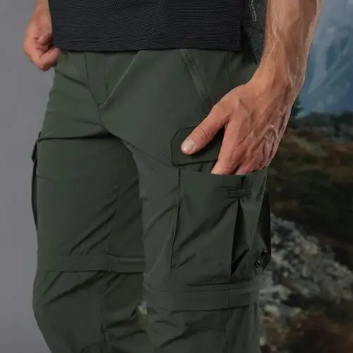 CMP Pantalone Trekking Zip-Off Tasconi laterali Uomo