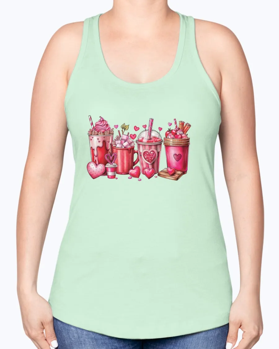 Coffee Lover - Ladies Racerback Tank