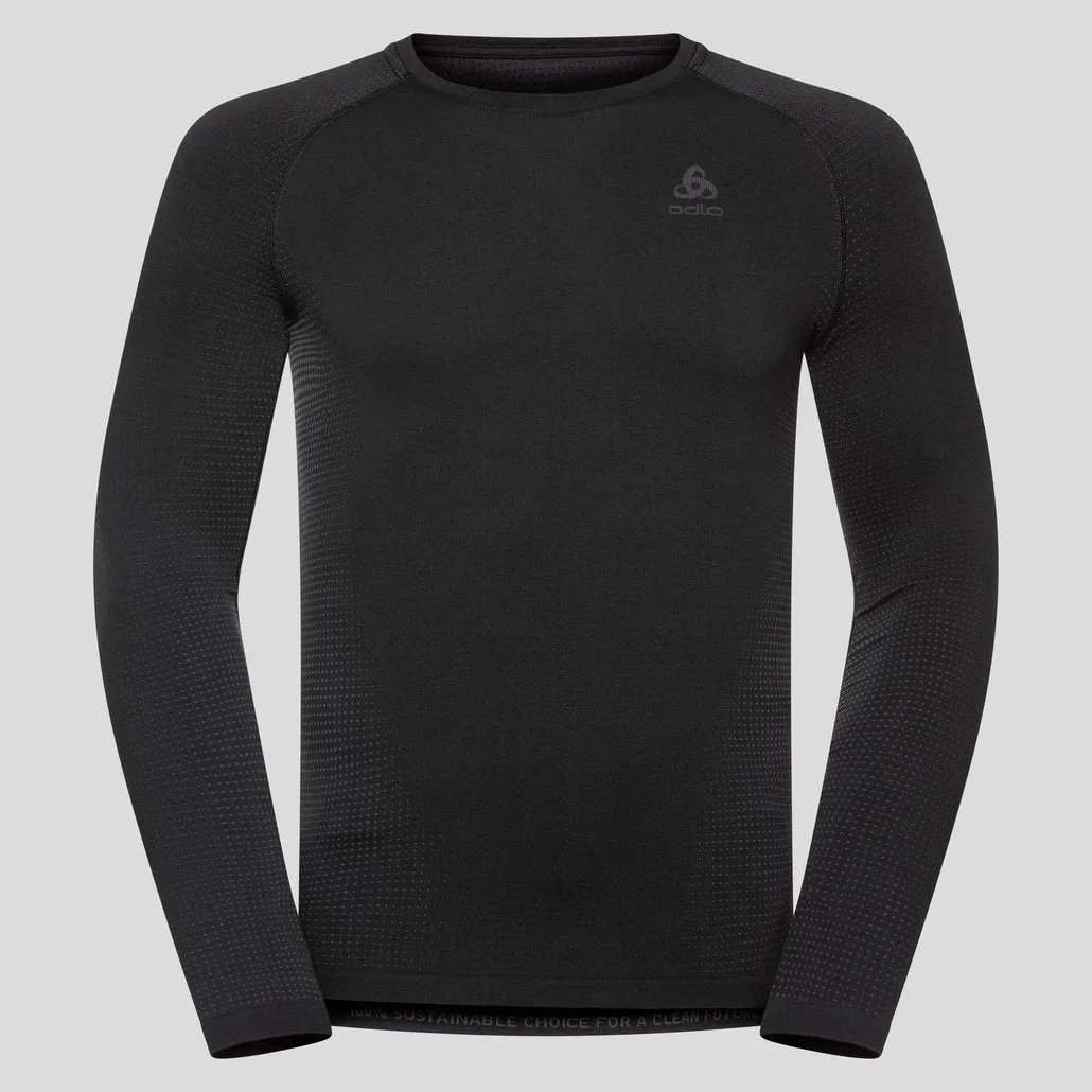 Couche de Base Odlo Crew Neck Performance Warm Eco Top Hommes