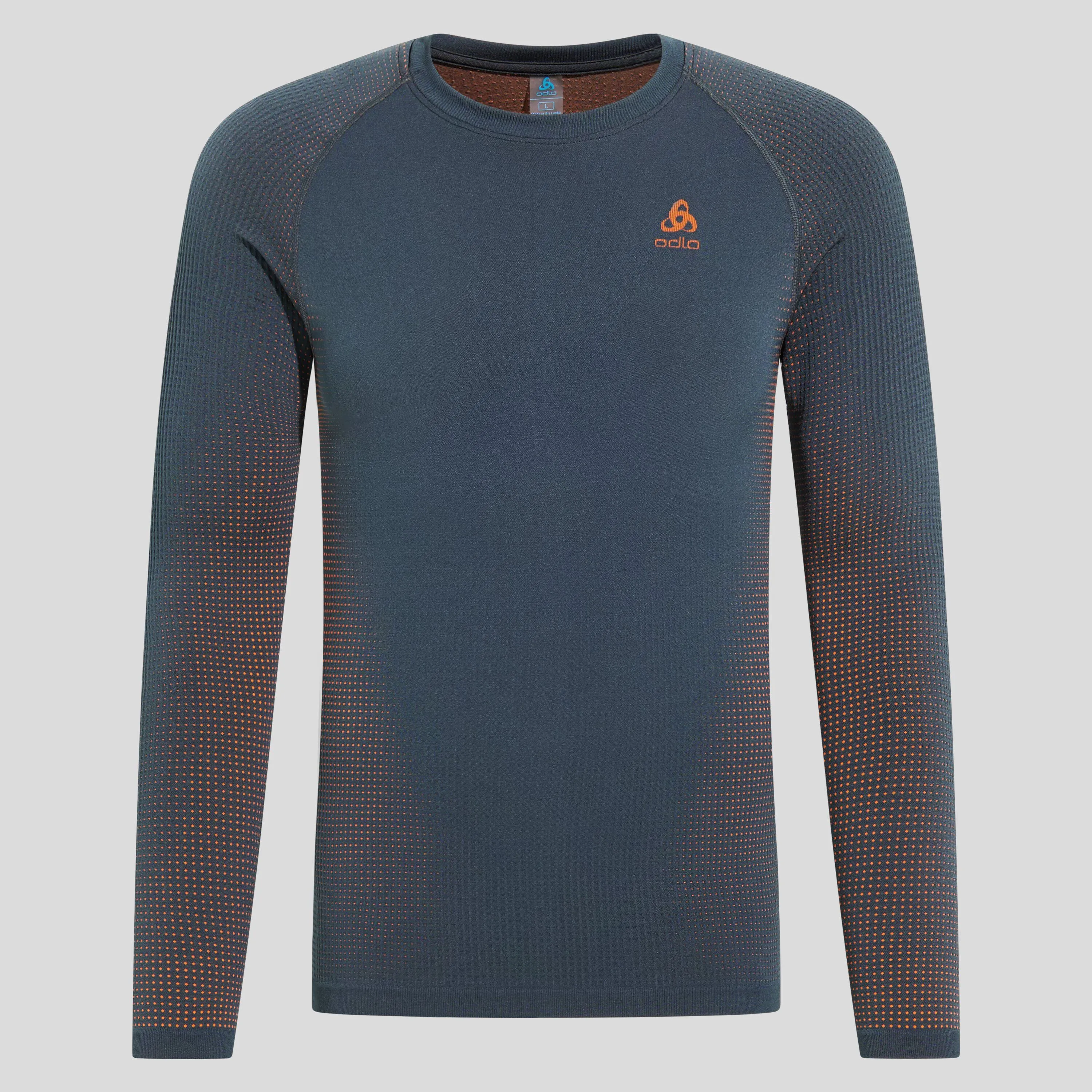 Couche de Base Odlo Crew Neck Performance Warm Eco Top Hommes