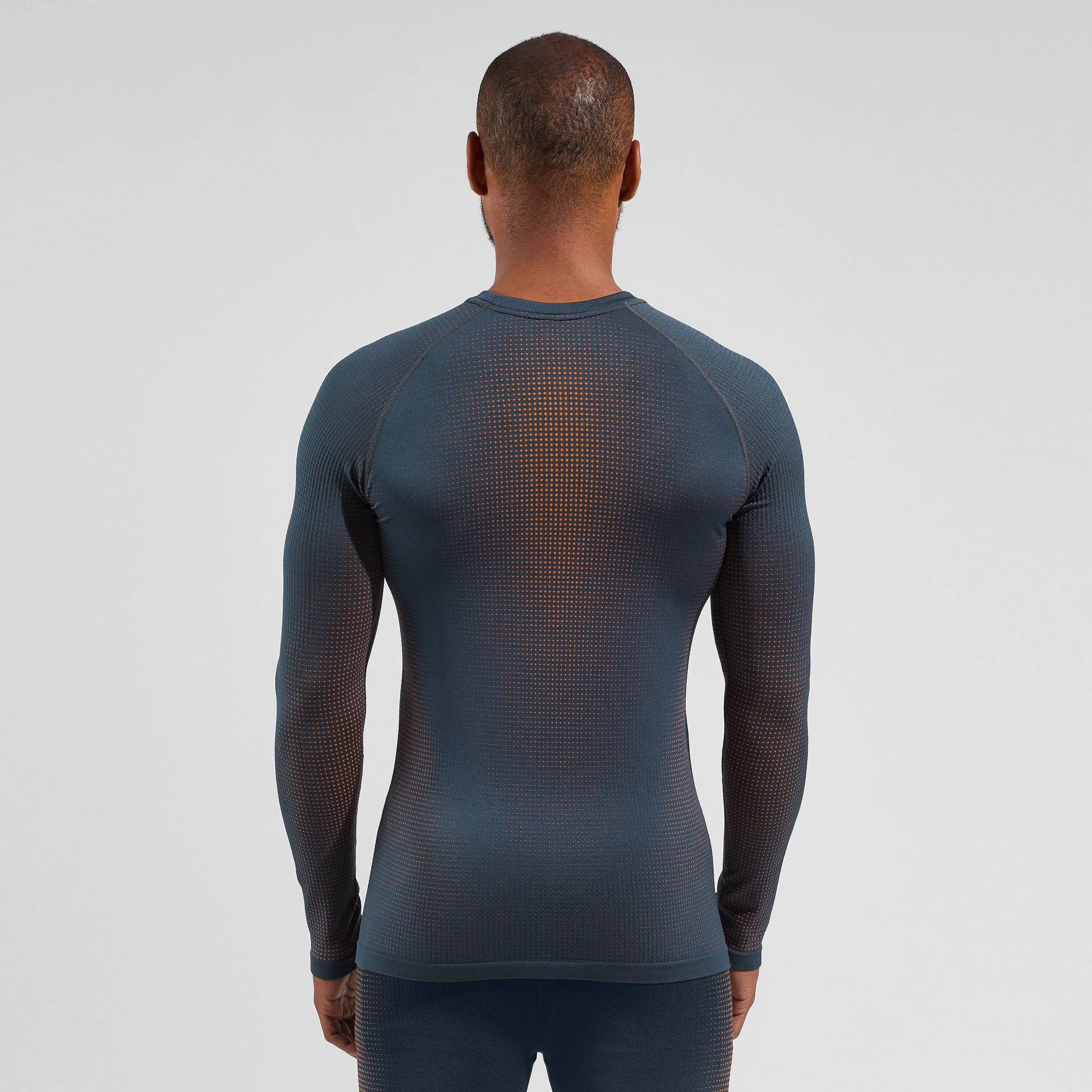 Couche de Base Odlo Crew Neck Performance Warm Eco Top Hommes