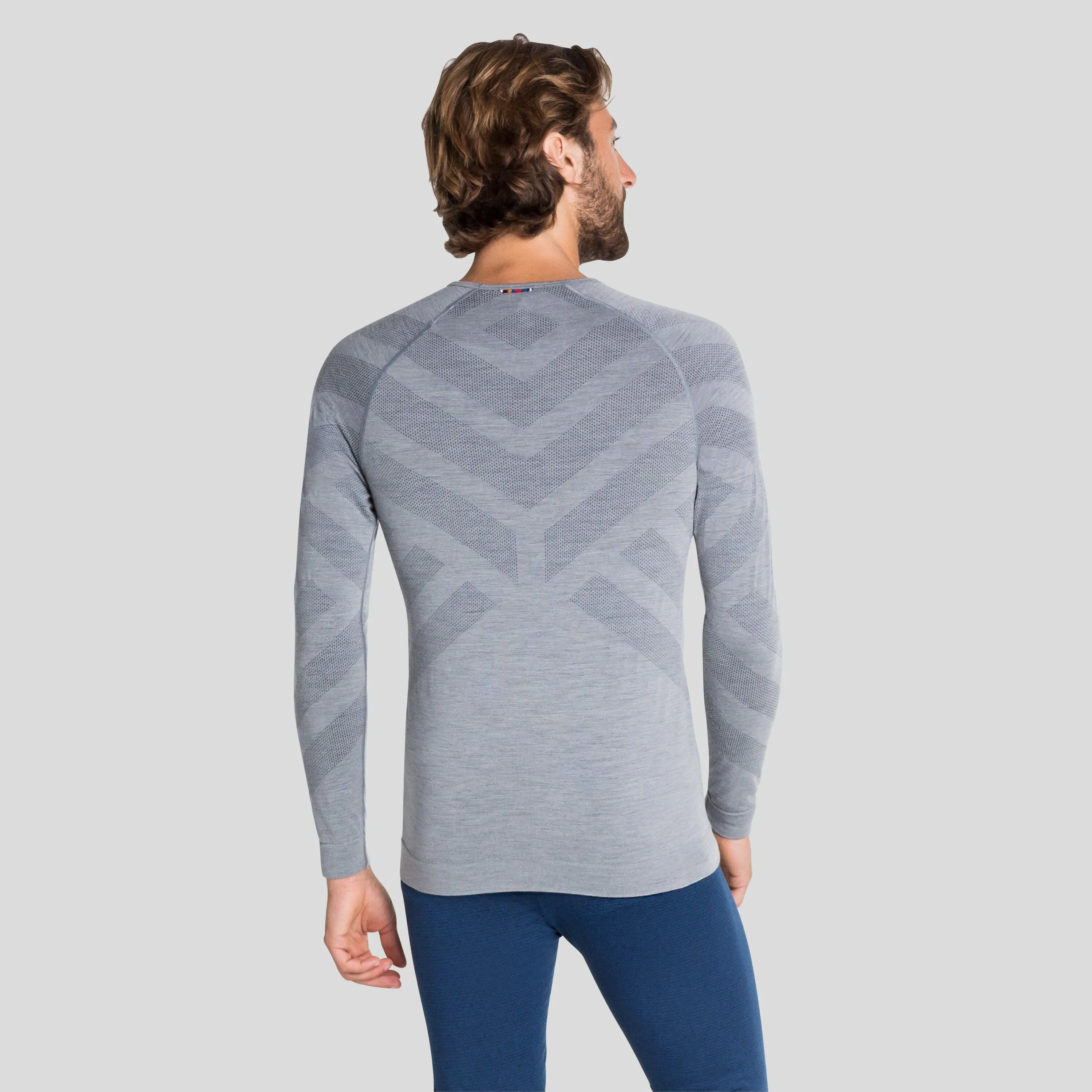Couche de Base Odlo Performance Wool Warm Top Hommes