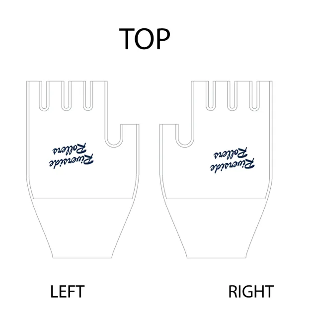 Custom Glove - Riverside Rollers