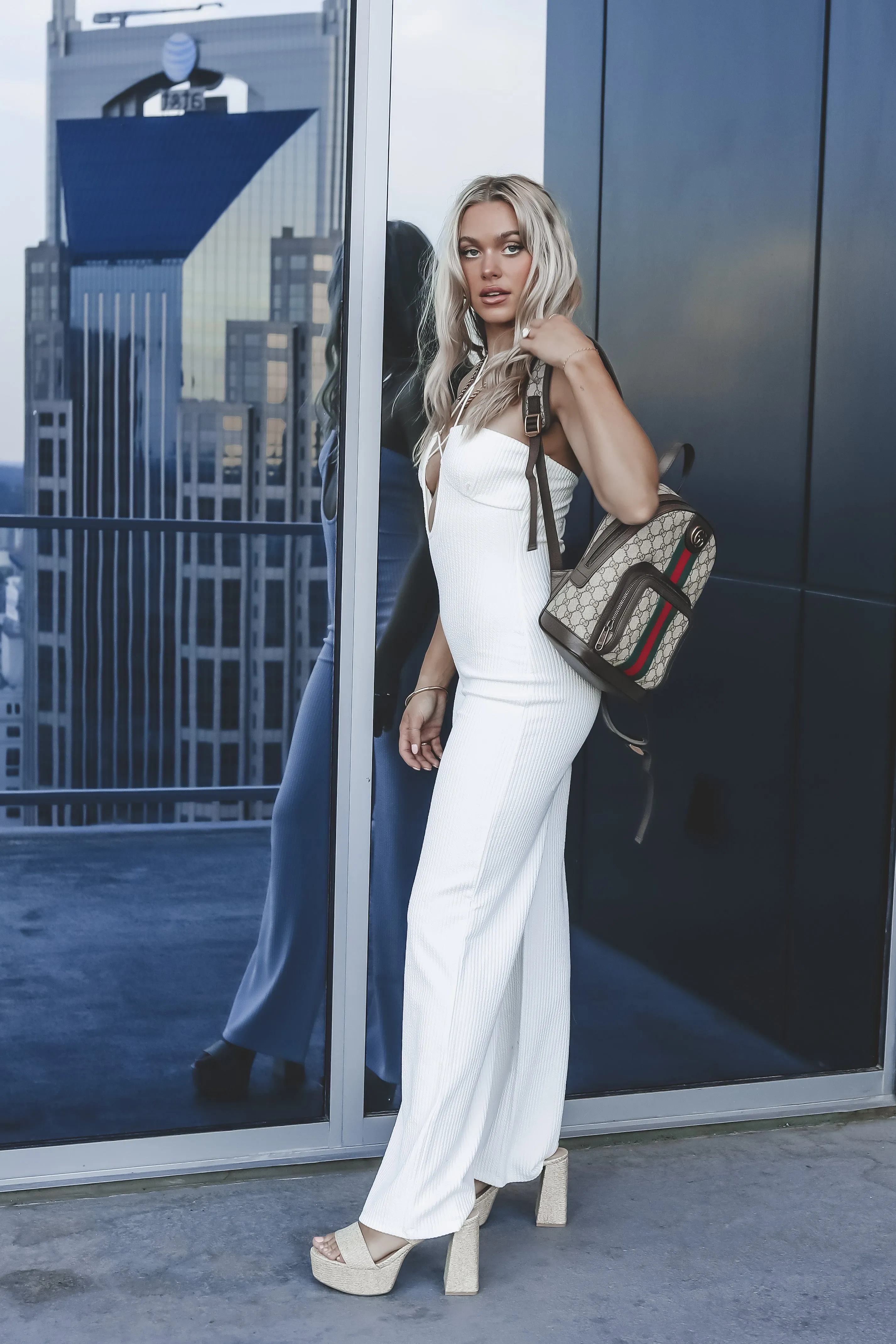 DEAL When I Show Up White One Piece