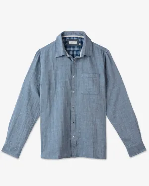 Double Gauze - Long Sleeve - Chambray