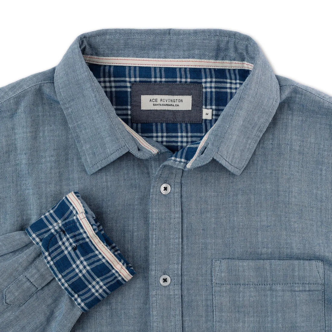 Double Gauze - Long Sleeve - Chambray