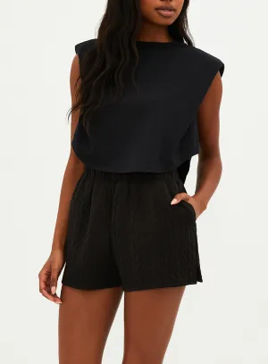 DUNES MUSCLE CROP TOP TEE