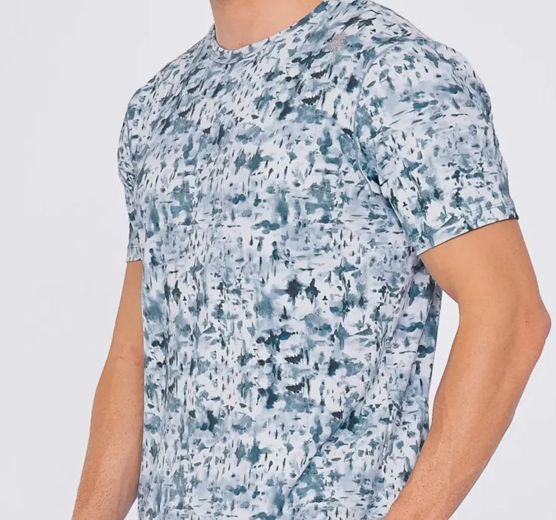 easyoga Bertii Men's Concise Tee - FK3 Wash Drawing