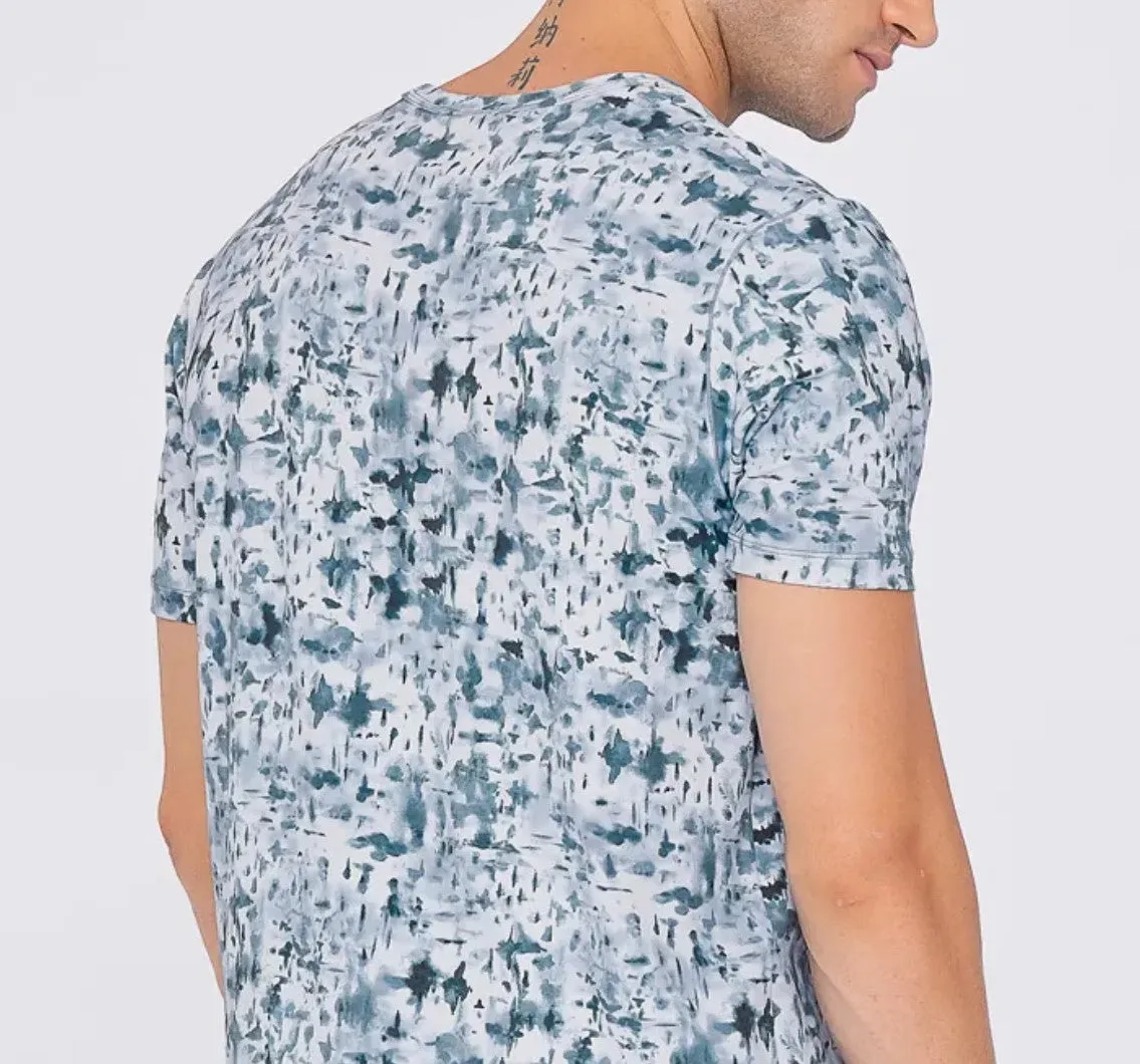 easyoga Bertii Men's Concise Tee - FK3 Wash Drawing