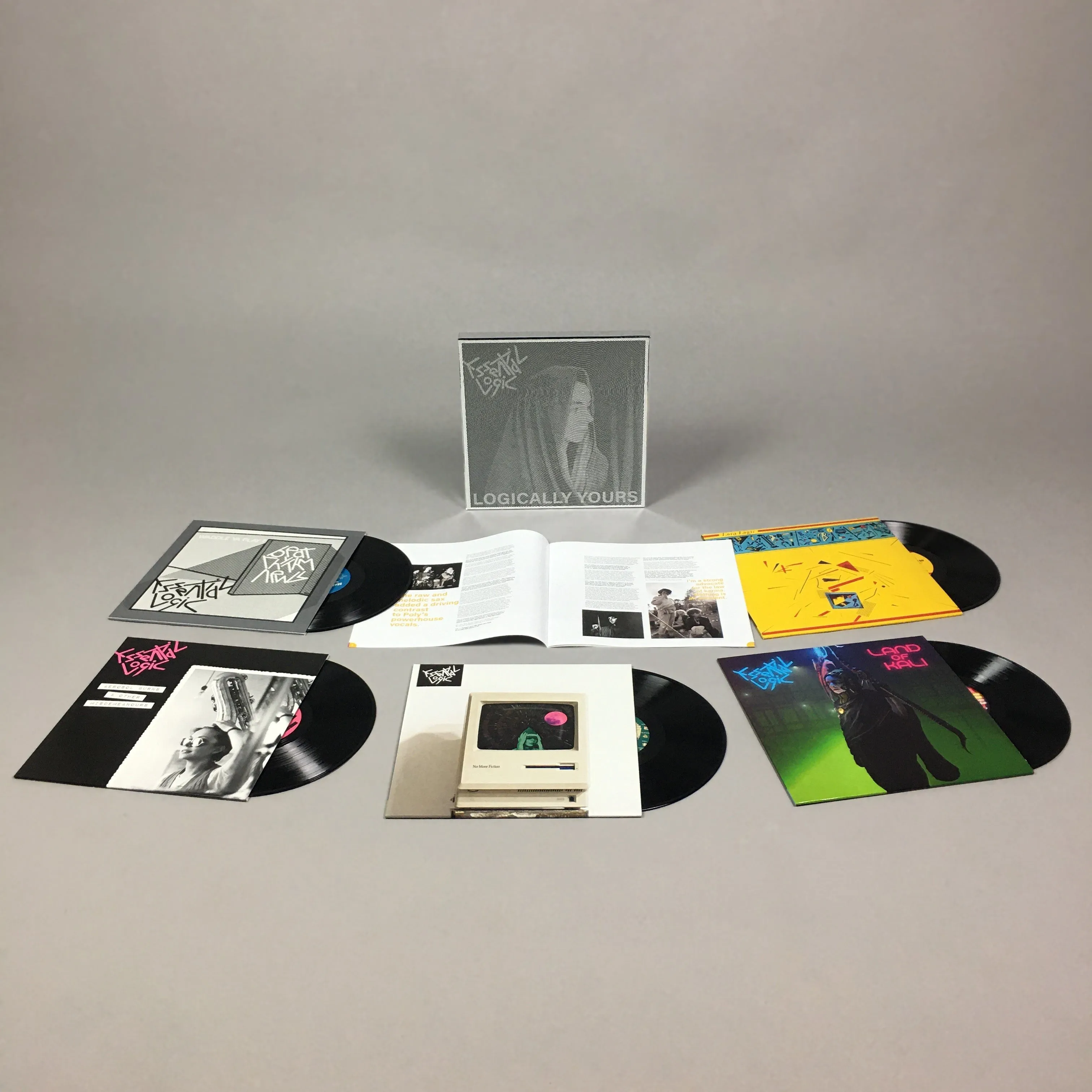 Essential Logic 'Logically Yours' Vinyl 5LP Bundle   7"   Exclusive Tote Bag Bundle