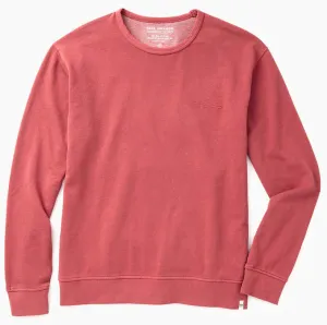 Fair Harbor The Saltaire Crewneck- Faded Red