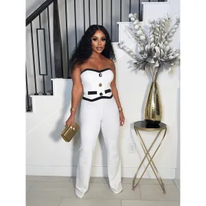 FANCY TREATMENT ONLY PANTS SET
