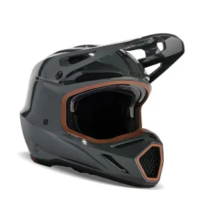 FOX V3 RS CARBON SOLID HELMET MIPS CE [DARK SHADOW]