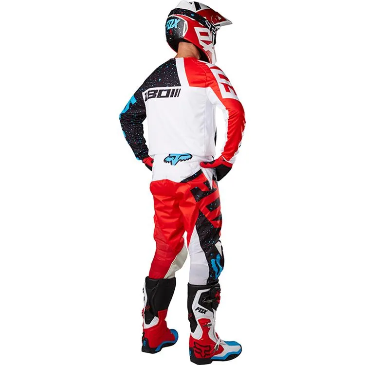 FOX YOUTH 180 NIRV PANTS [RED/WHITE]