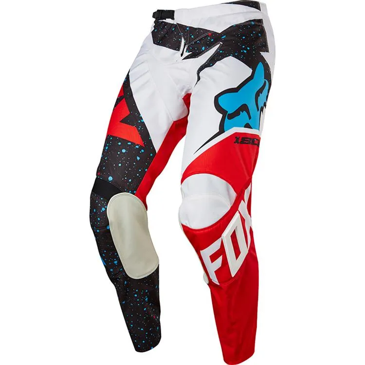 FOX YOUTH 180 NIRV PANTS [RED/WHITE]