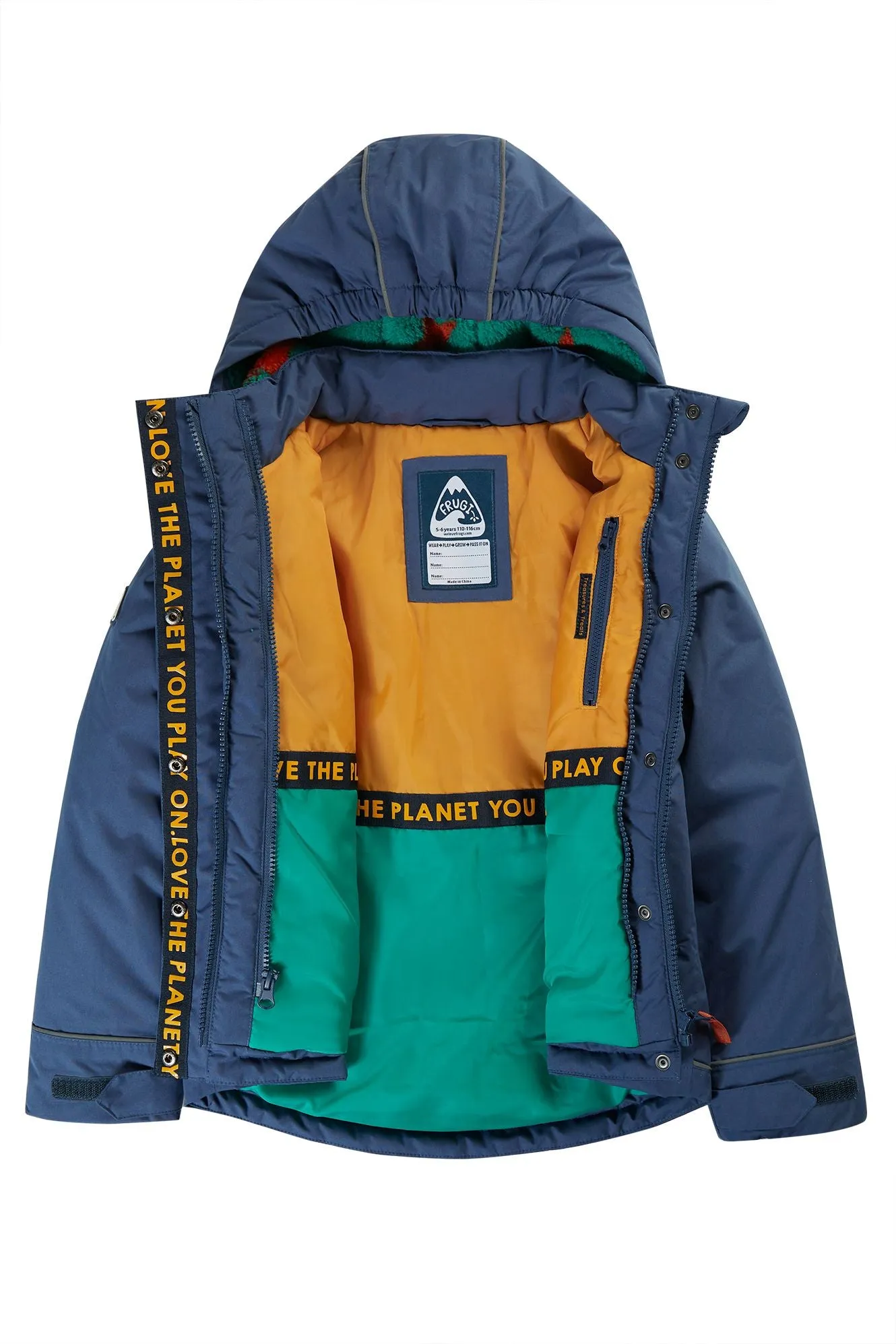 Frugi 3 In 1 Rambler Coat 500044A4bsnb Blue