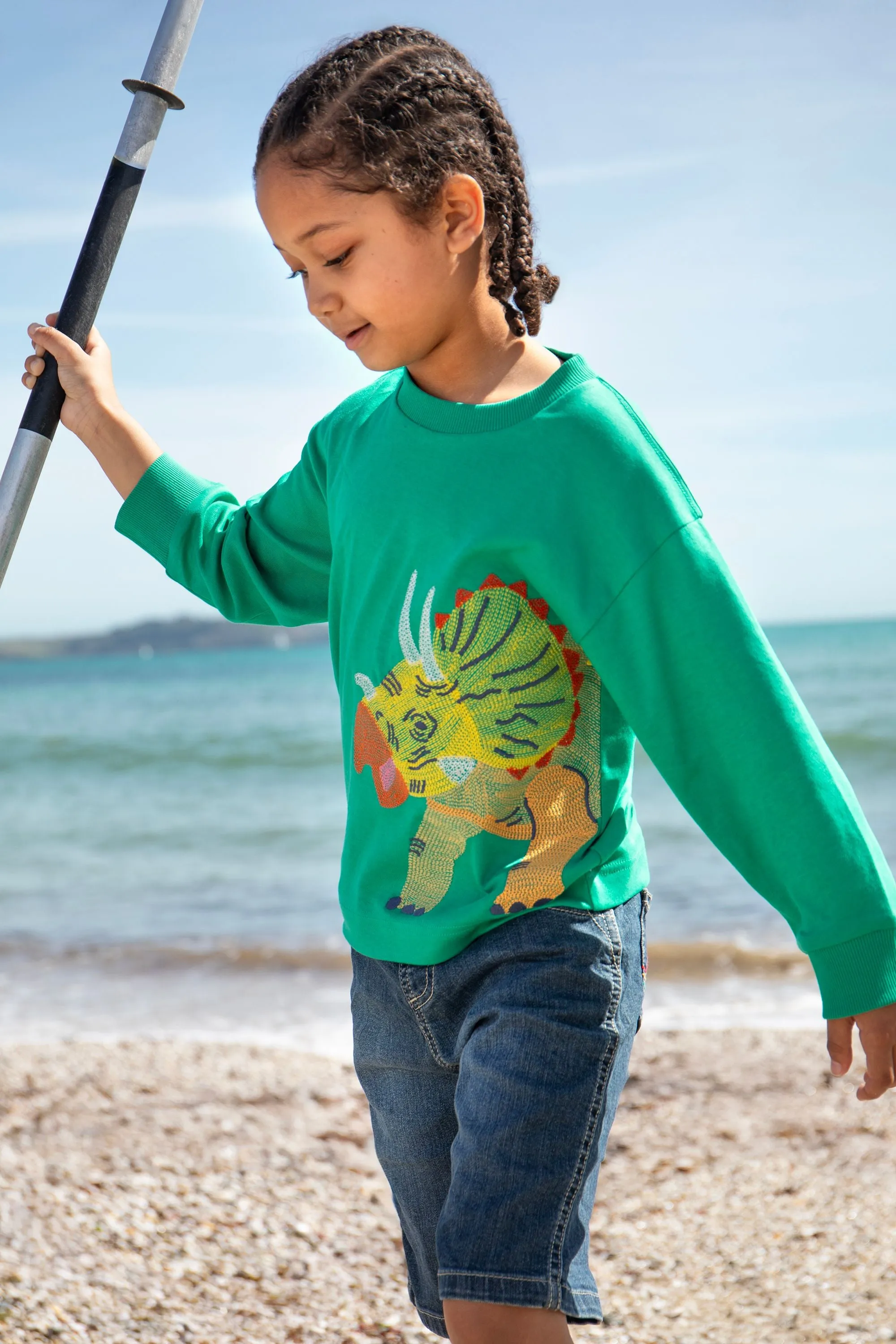 Frugi Owen Triceratops T-Shirt 501732S5igtr