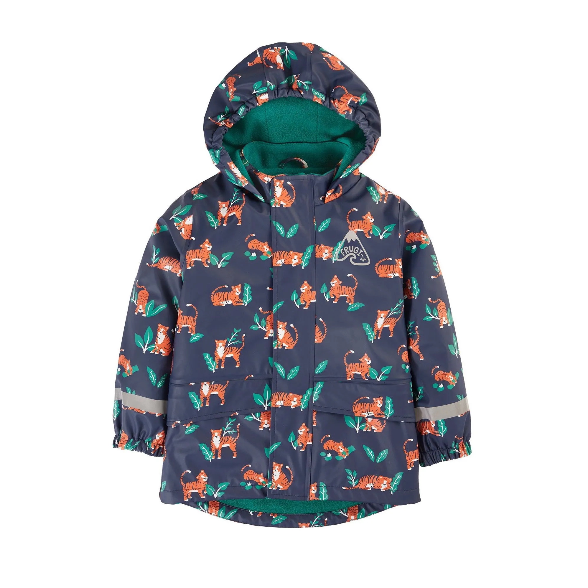Frugi Puddle Buster Raincoat 500050A4tigt Tiger