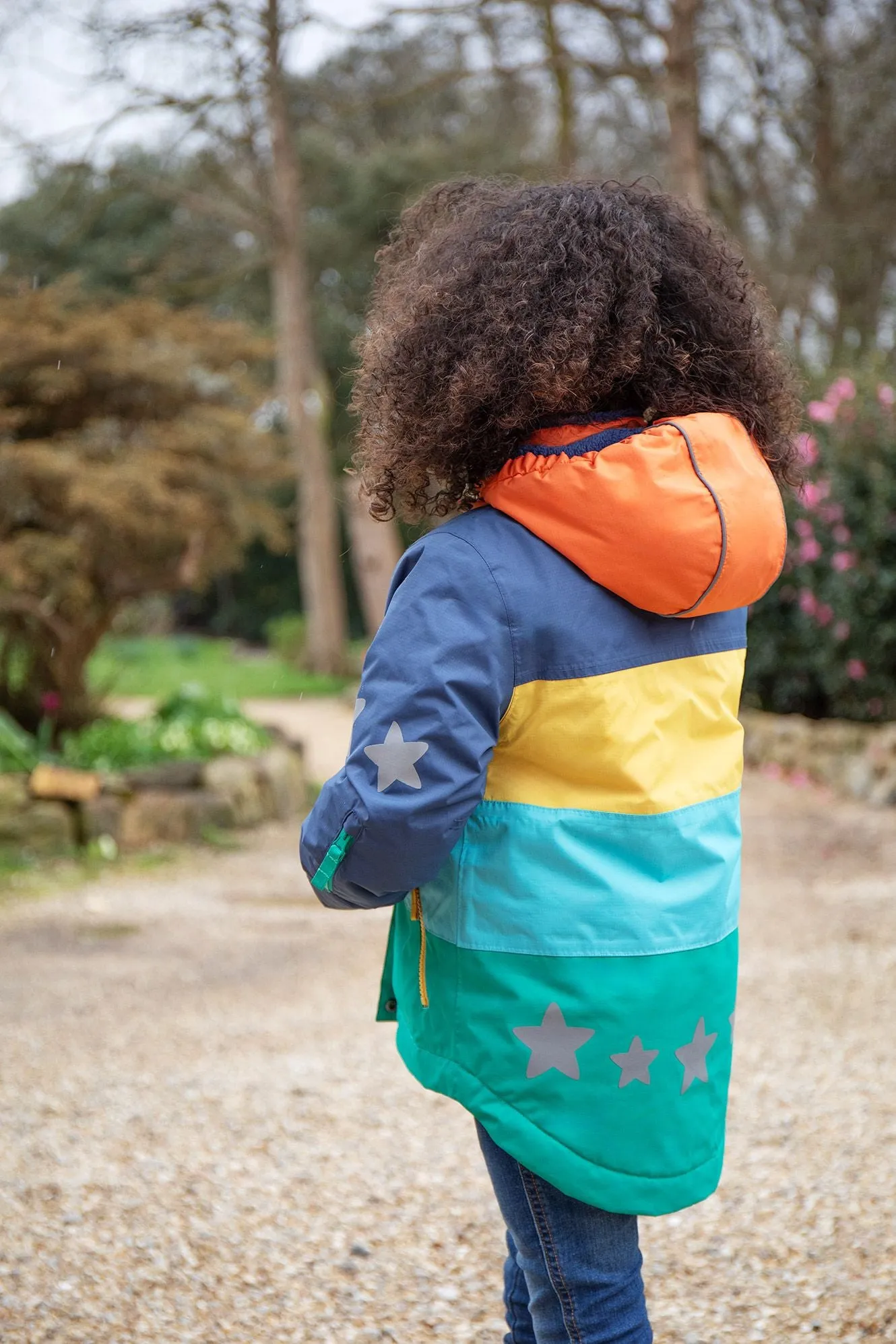 Frugi Snow And Ski Jacket 500034A4igcb Colourblock