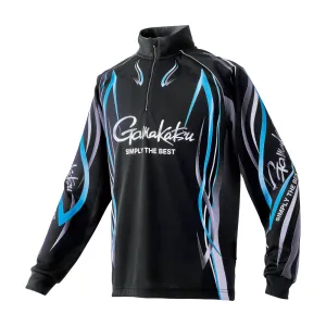 Gamakatsu 2WAY Print Zip Long Sleeve Shirt GM3734