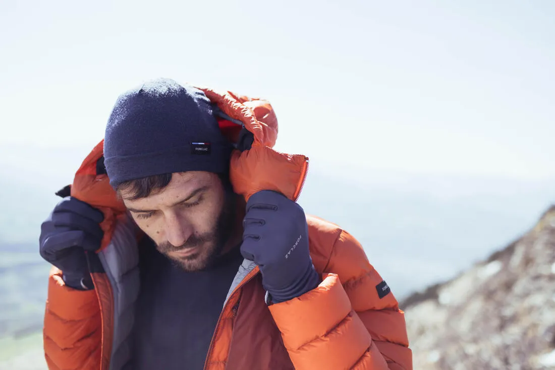 Gants tactiles et stretch de trekking montagne - MT500 marine - adulte