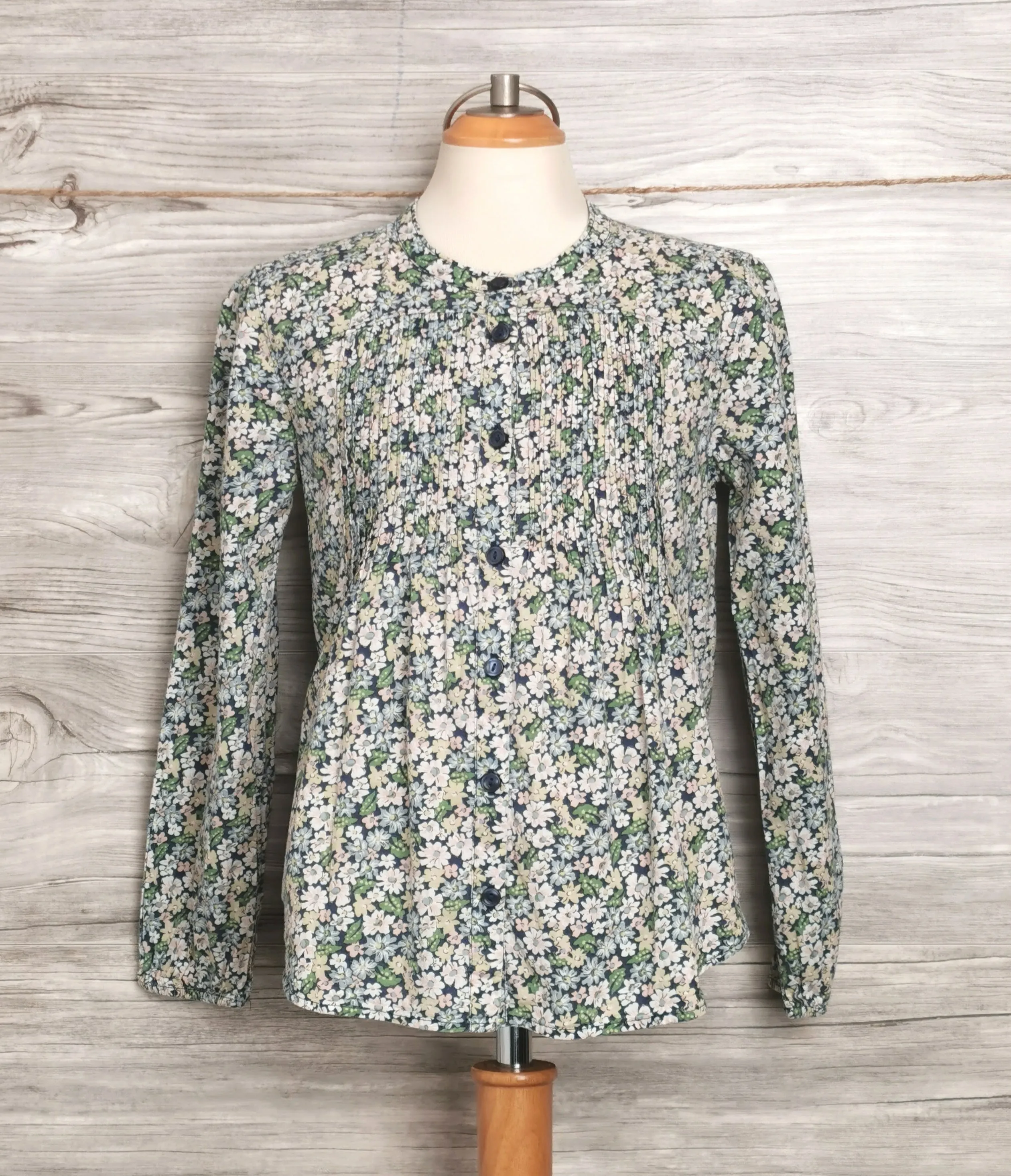 GIRL SIZE LARGE (10 YEARS) - GAP Kids, Cotton Floral Dress Top EUC B32