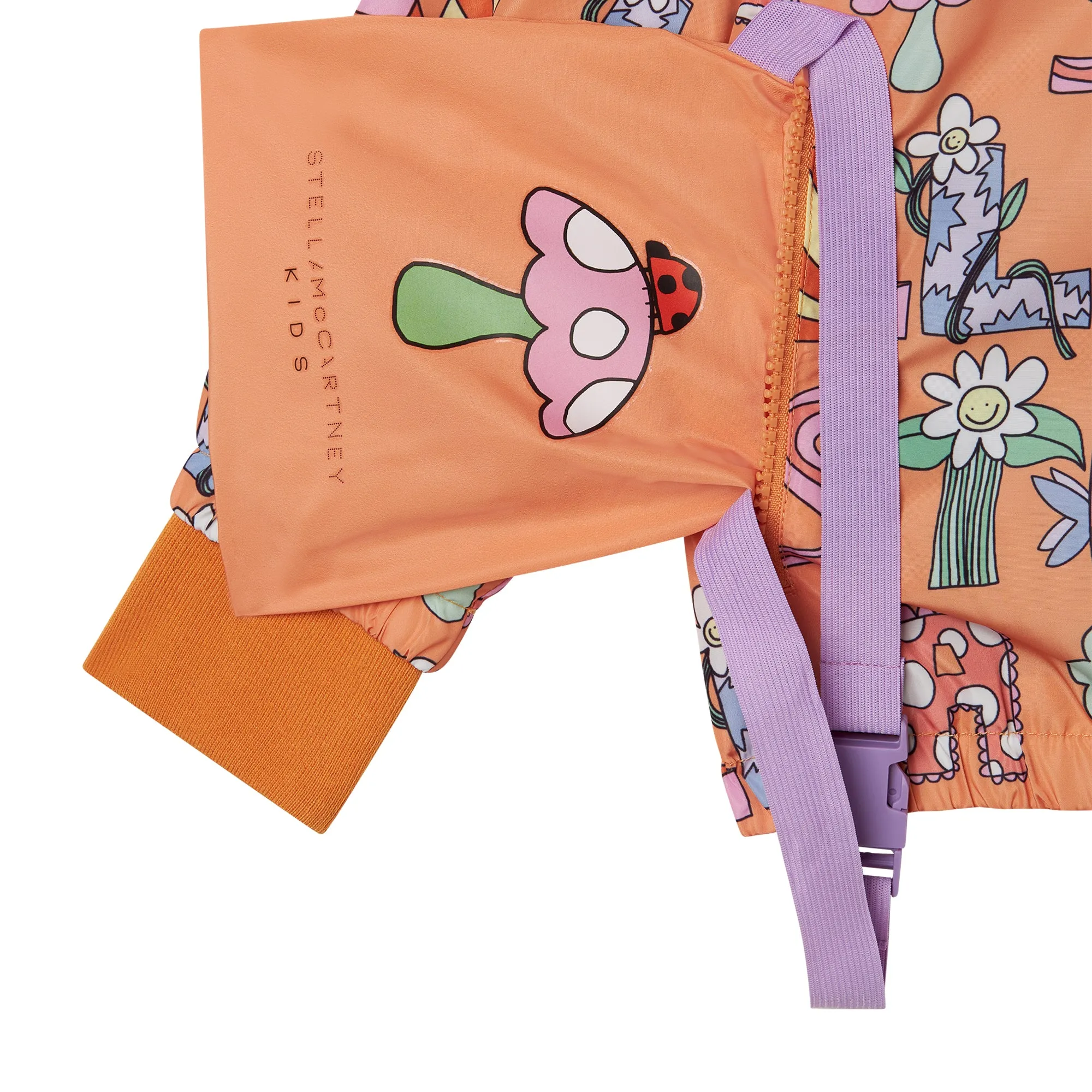 Girls Orange Fairy Jacket