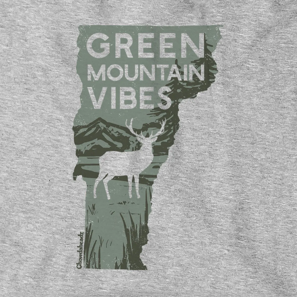 Green Mountain Vibes Hoodie