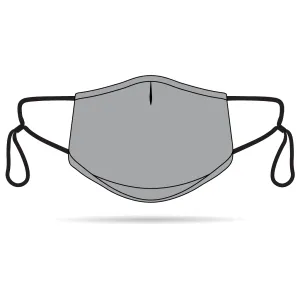 Grey Anti-Bacterial Reusable Mask 5 Pack