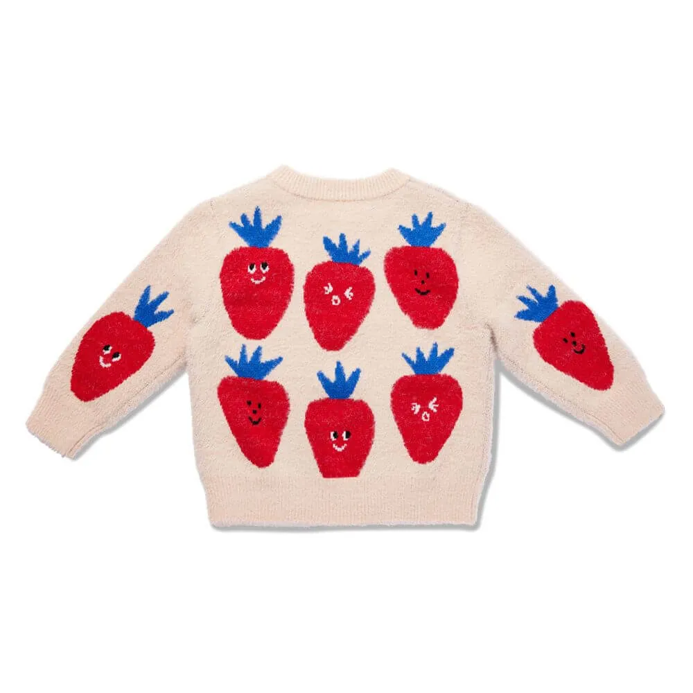 Halcyon Nights Berry Cosy Knit Cardigan