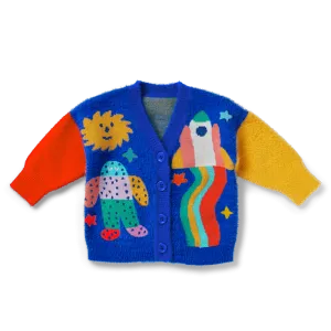 HALCYON NIGHTS ROCKET RIDE KNIT CARDIGAN