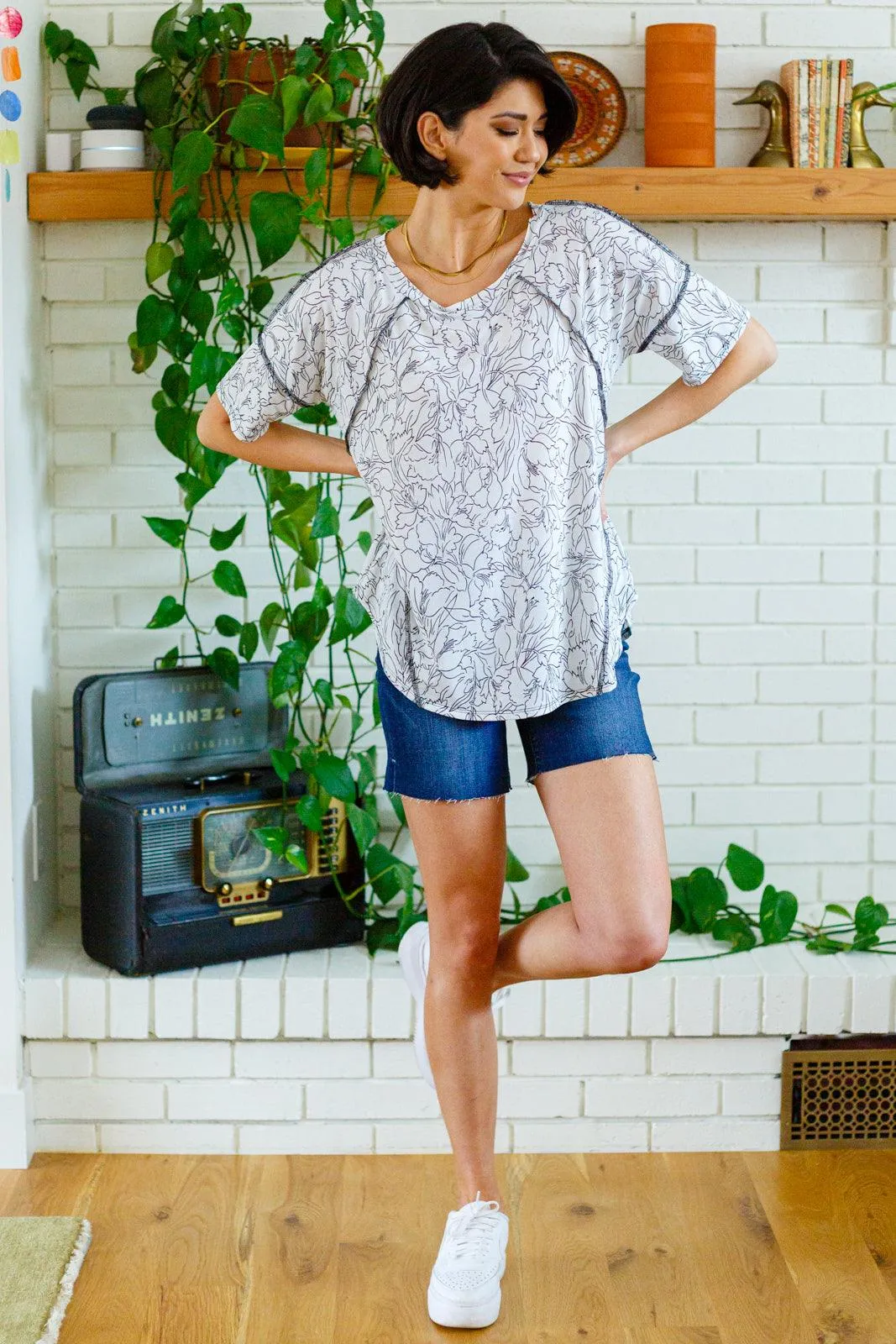 Hazel Blues® | Endless Joy Floral Top