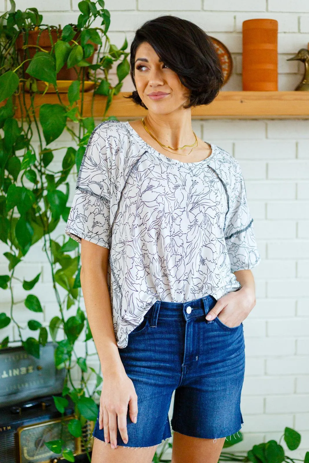 Hazel Blues® | Endless Joy Floral Top
