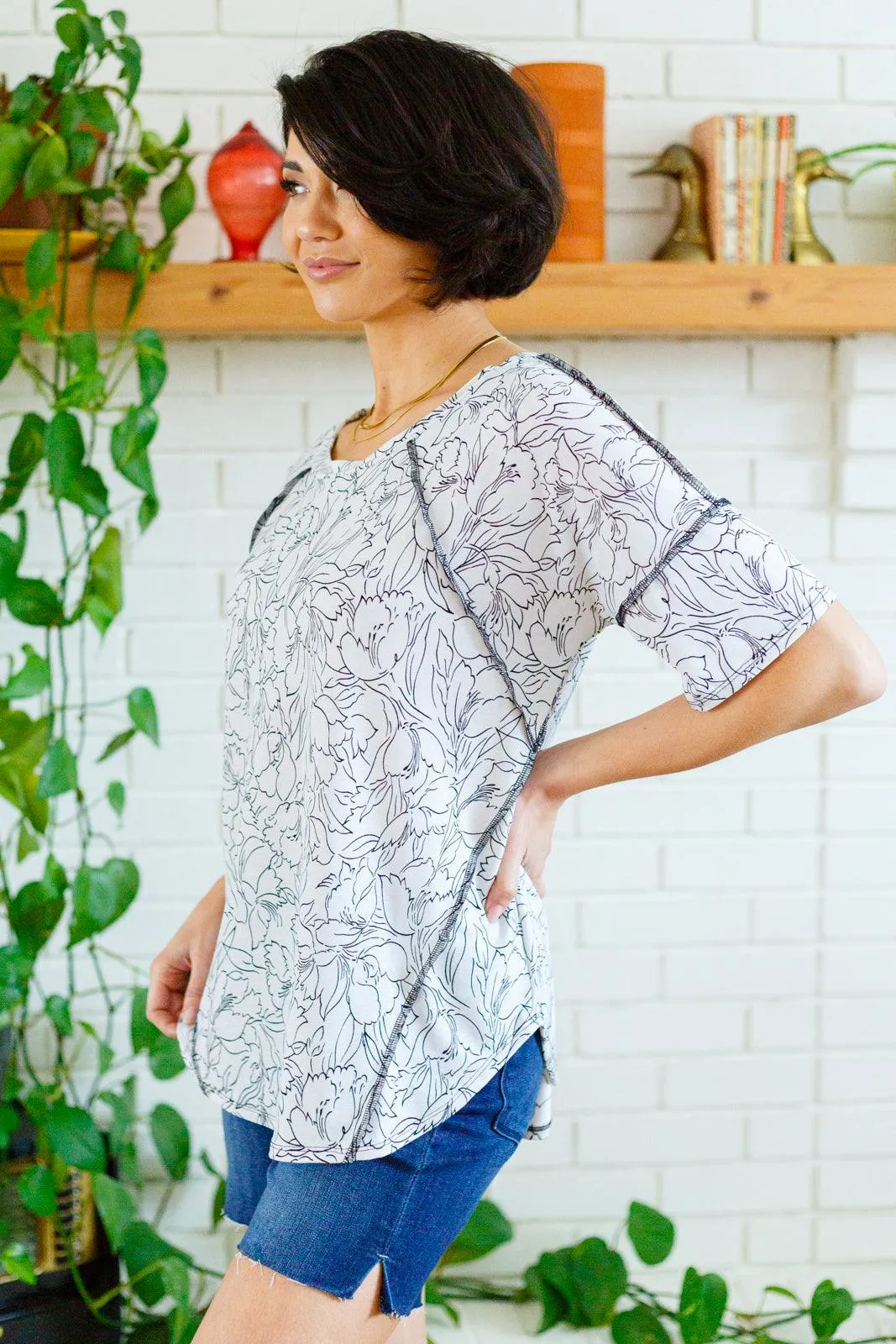 Hazel Blues® | Endless Joy Floral Top