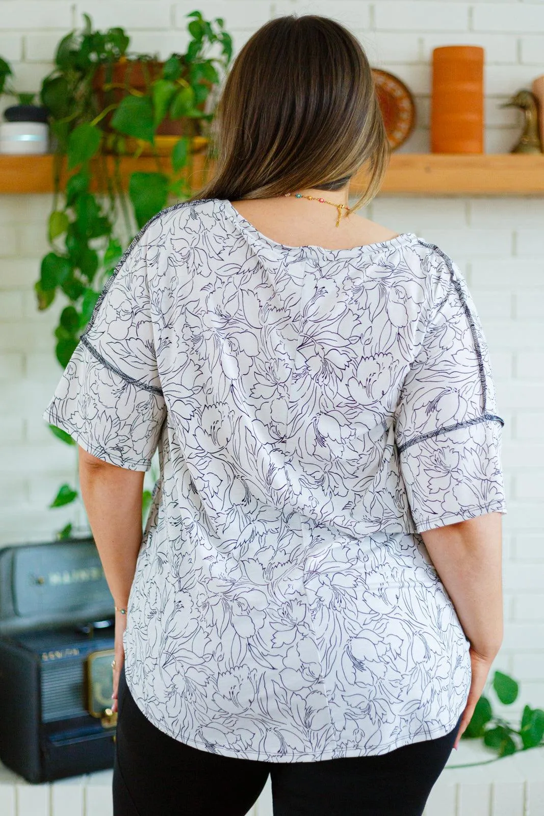 Hazel Blues® | Endless Joy Floral Top