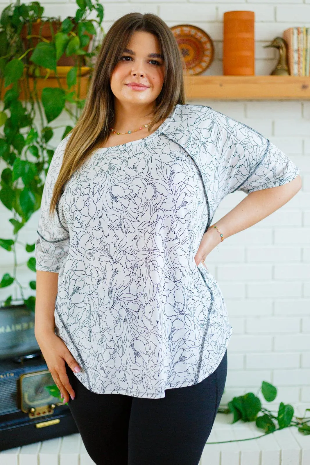 Hazel Blues® | Endless Joy Floral Top