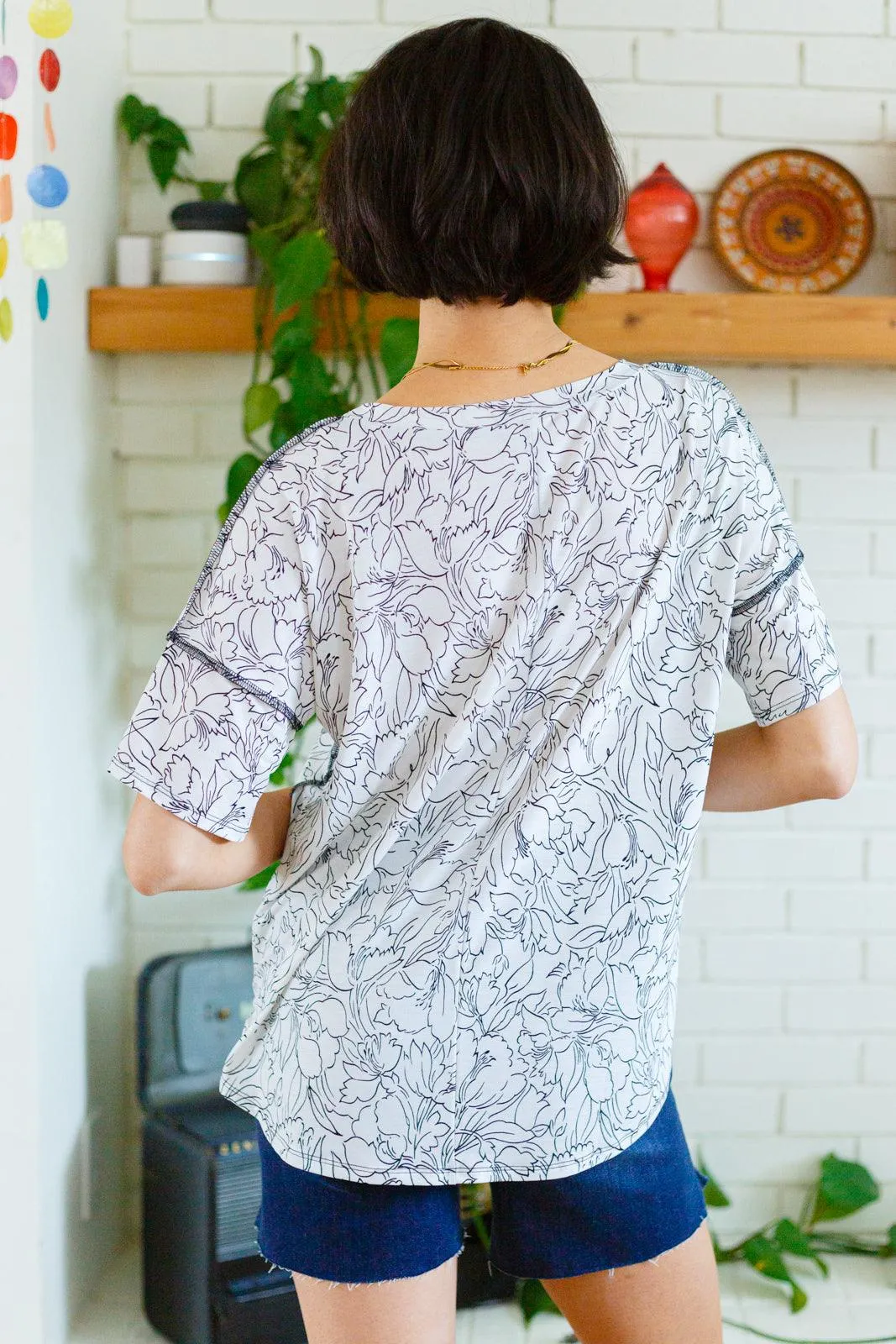 Hazel Blues® | Endless Joy Floral Top