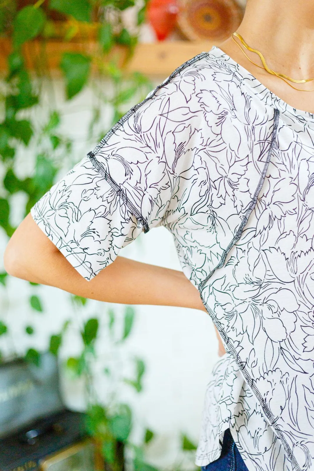 Hazel Blues® | Endless Joy Floral Top
