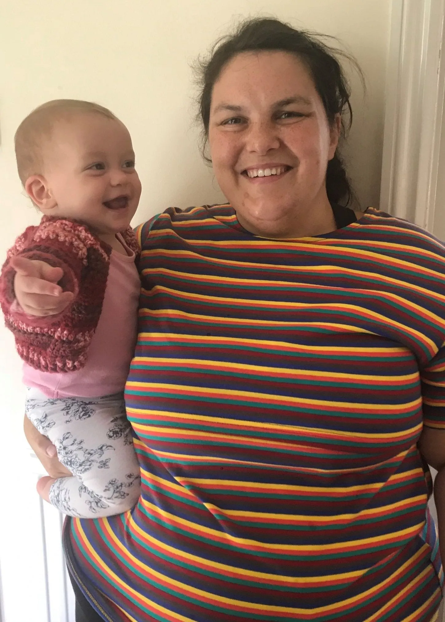 Hazel Stripe Breastfeeding Top