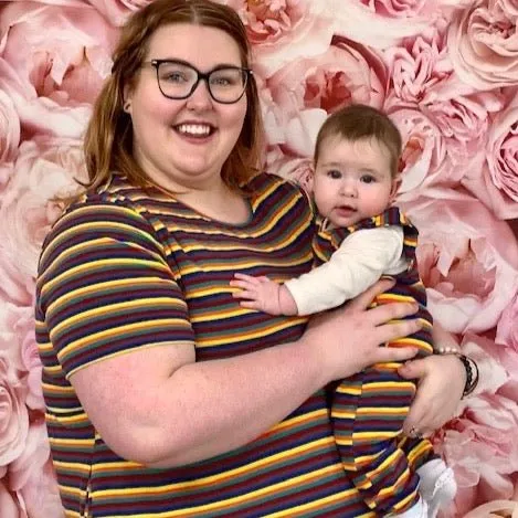 Hazel Stripe Breastfeeding Top