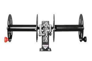 Heavy Duty Diamond Double Welding Cable Lead Reel Side by Side USA Made 10" #1 selling lead reel