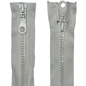 Heavy Duty Moulded Plastic Chunky 2 Way Zip 24" (61cm)