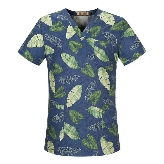 Hospital Nursing Scrub Tops for Women