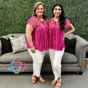 Hot Mamacita Top - Pink